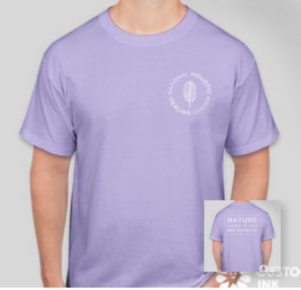 National Holistic T-Shirt Lavender - L