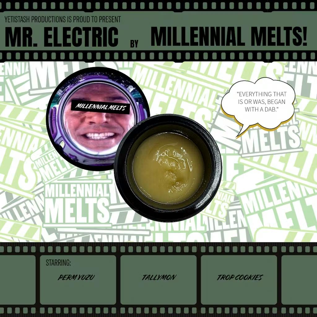 Millennial Melts - 5g Live Rosin - Mr.Electric