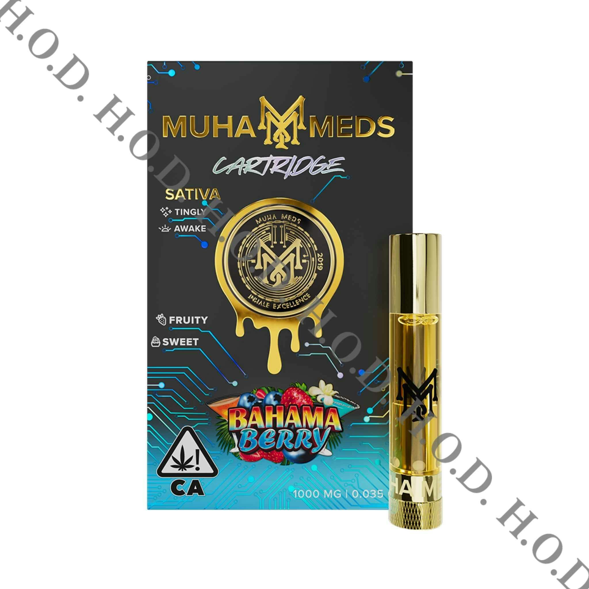 Muha Meds Bahama Berry Cart 1g | House of Dank Recreational Cannabis