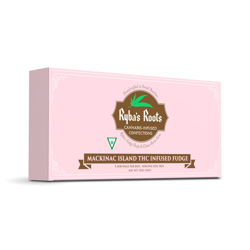 Ryba's Roots | 100mg Fudge | Chocolate Cherry
