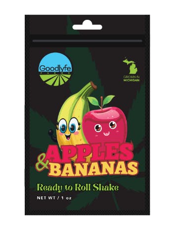 Product: Apples & Bananas | Pre-Packed Shake OZ | Goodlyfe Farms