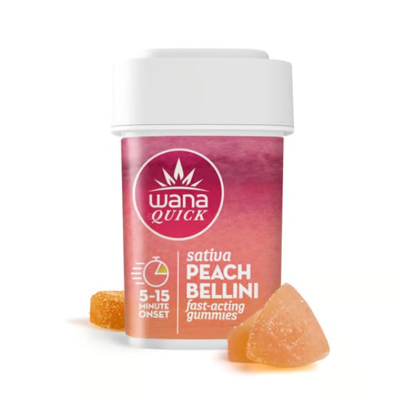 Peach Bellini Gummy 100mg 10pk