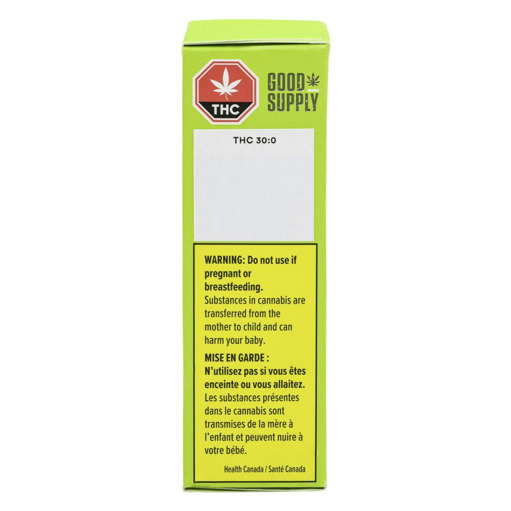 Good supply - thc 30:0 - 30ml