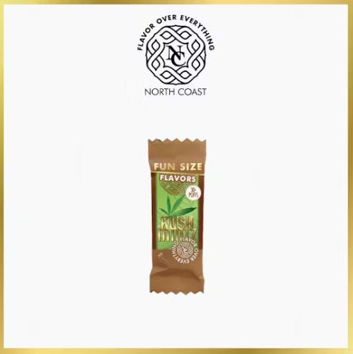 Product: NORTH COAST x ADAMS FAMILY | KUSH MINTZ | FUN SIZE ROSIN DISPOSABLE HYBRID