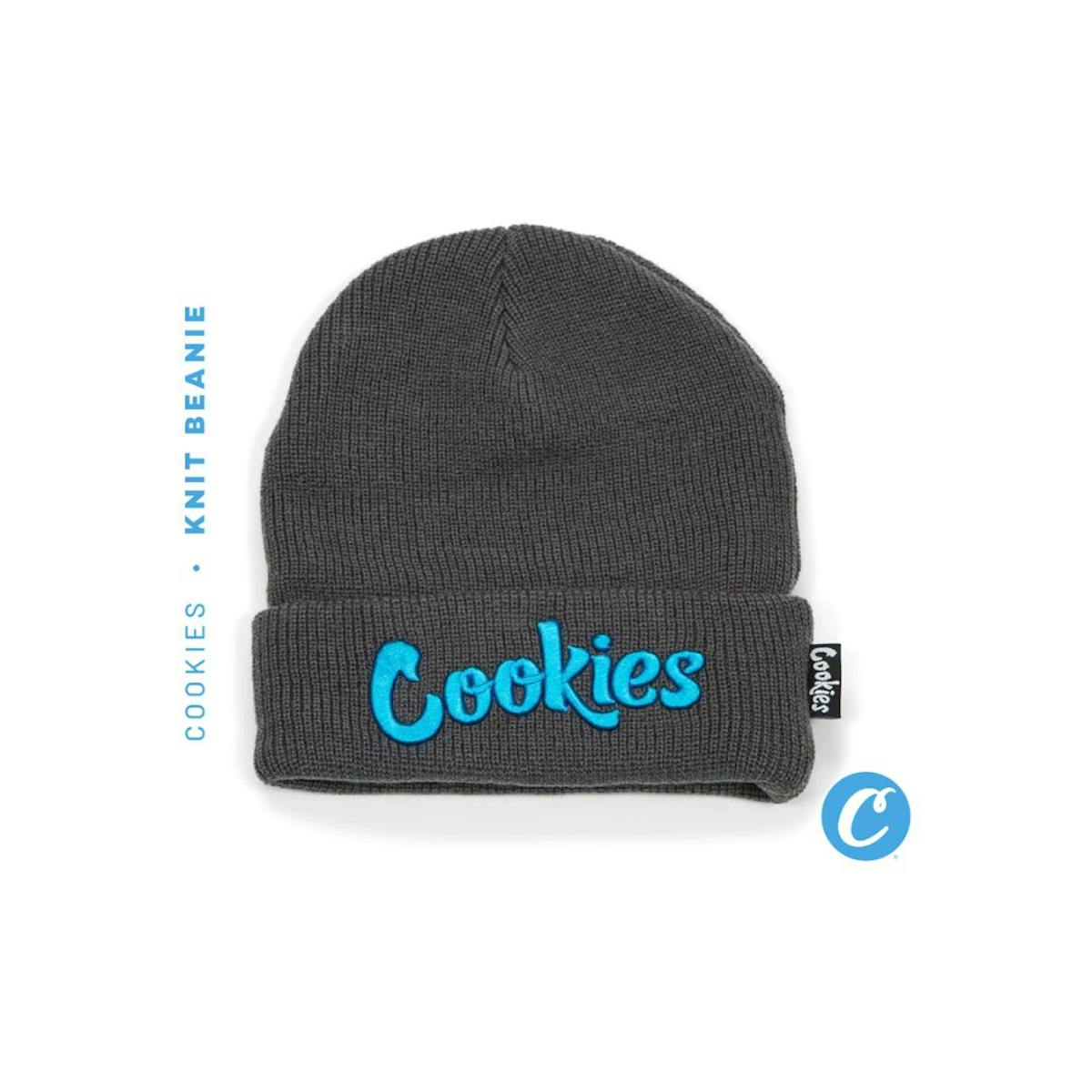 Photo of Original Mint Embroidered Knit Beanie – Grey/Blue