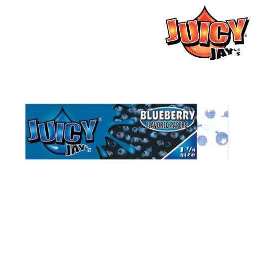 Juicy jay's - flavoured papers - 1¼ - blueberry