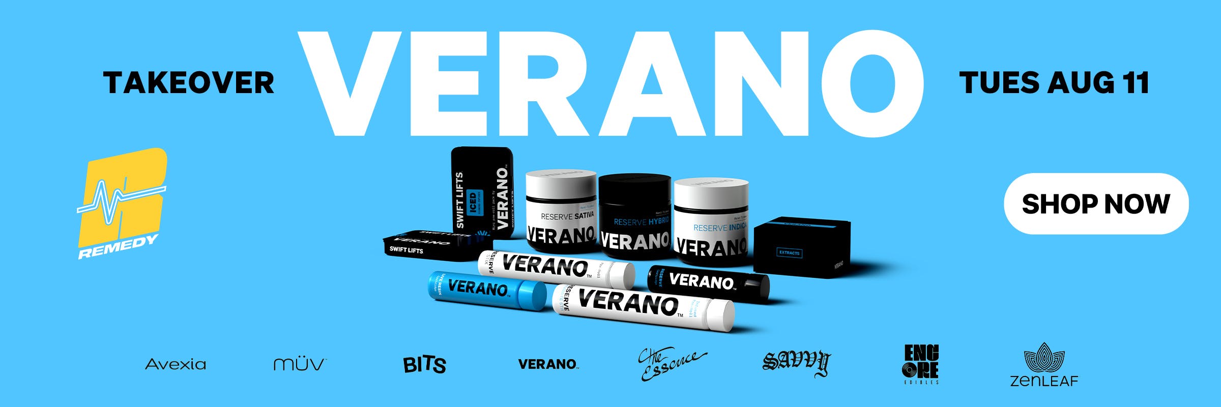 verano takeover at remedy baltimore maryland save up to 30% off