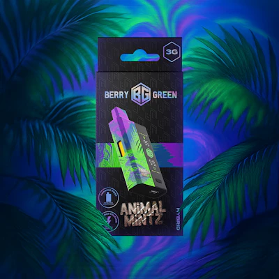Berry Green - 3g Disposable - Animal Mintz - DISPOSABLES by Berry Green at King of Budz