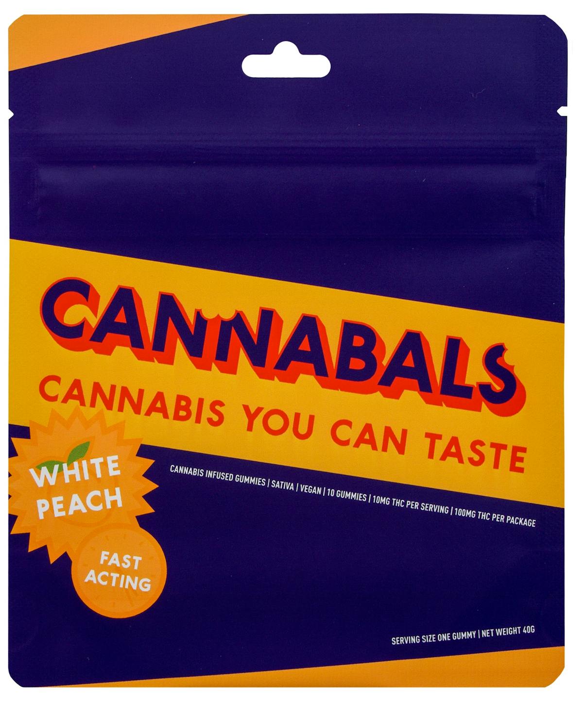 Photo of Cannabals | Edible | White Peach 10pk