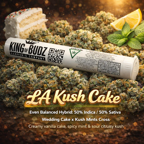 KOB - 1g Preroll - LA Kush Cake
