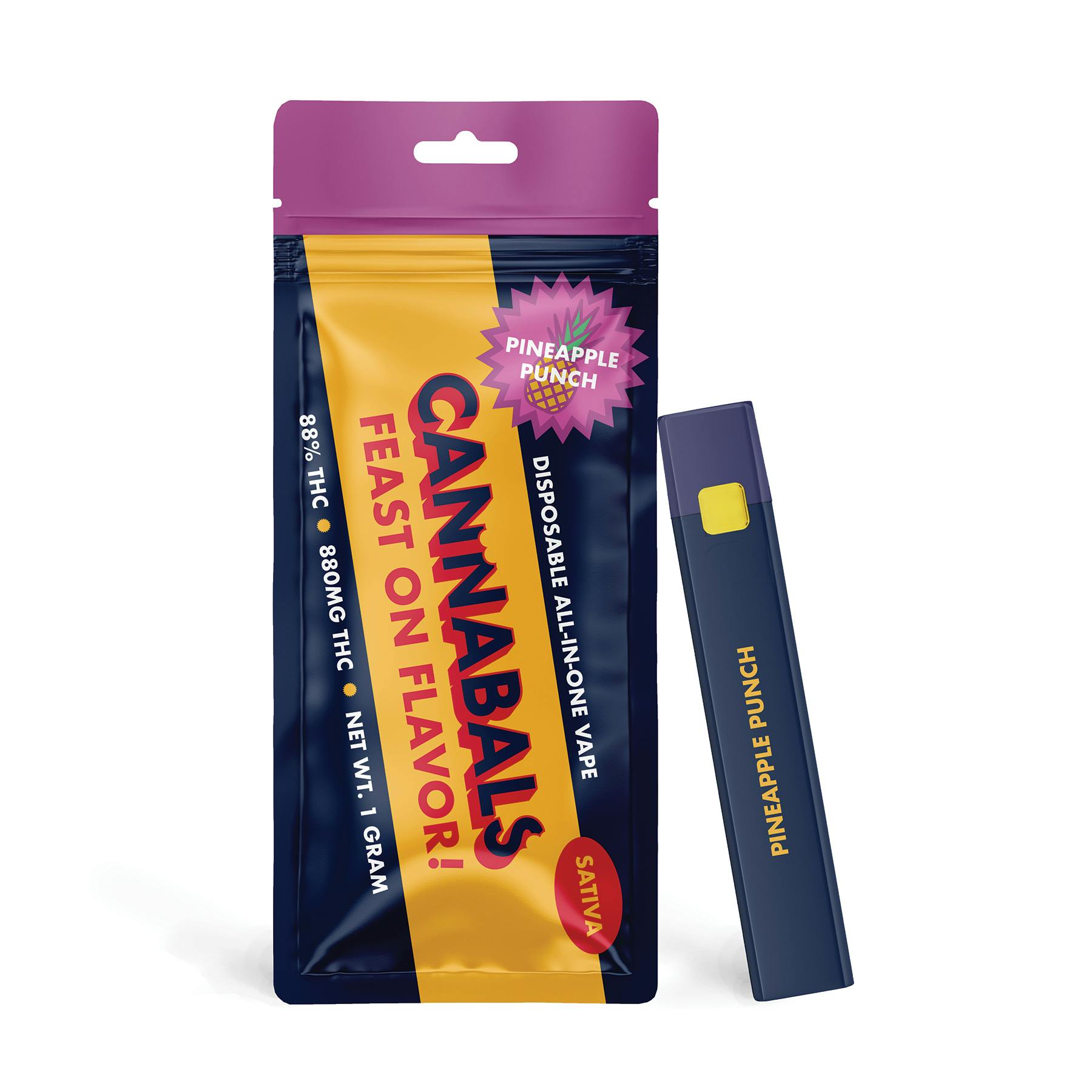 Product Cannabals - Pineapple Punch - 1g - AIO