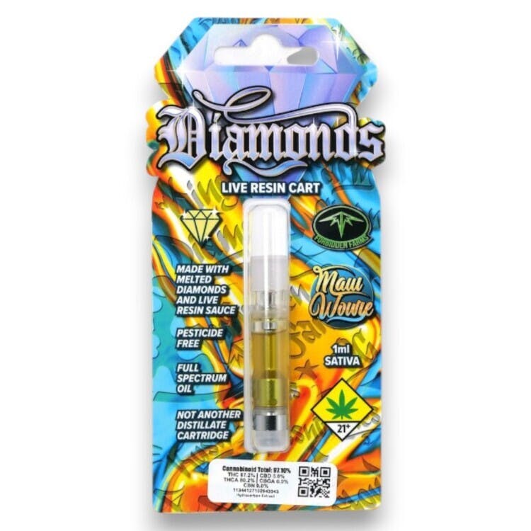 Diamonds: Maui Wowie - Live Resin Cartridge | Kush 21 SODO