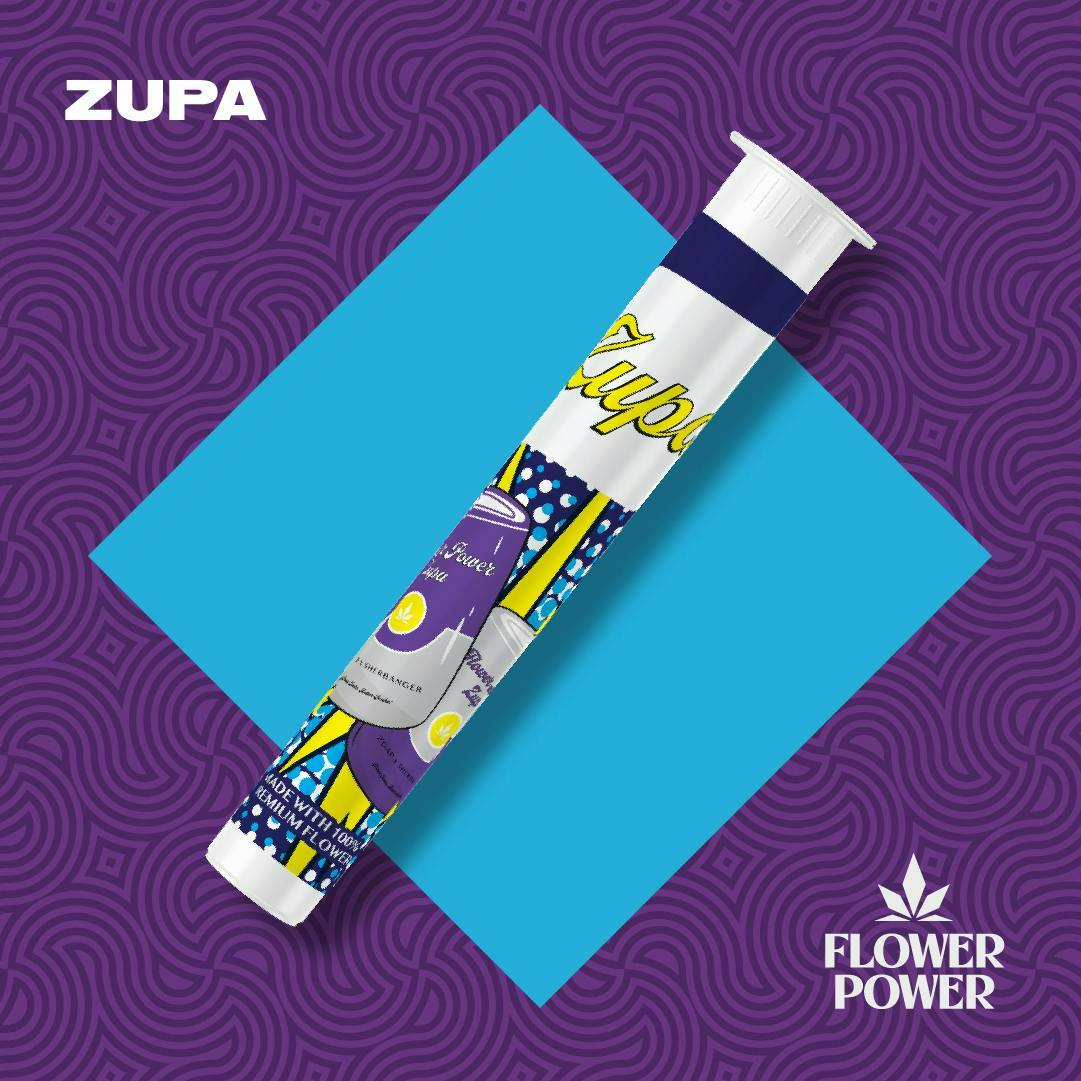 Flower Power - 1g Preroll - Zupa