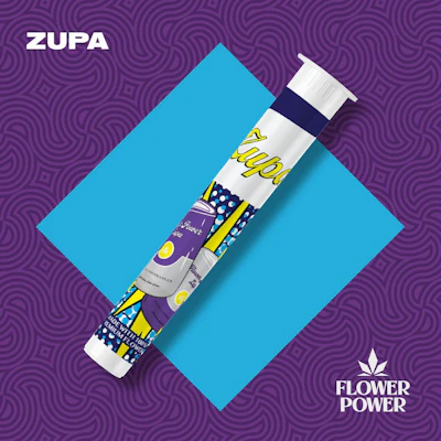 Flower Power - 1g Preroll - Zupa - PRE_ROLLS by Flower Power at King of Budz