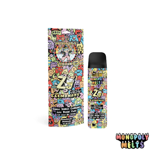 Monopoly Melts - .5g Live Rosin Disposable - Z' Lemonade