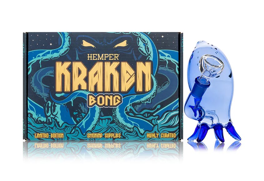 Hemper | Kraken Bong | 5.7" | Blue
