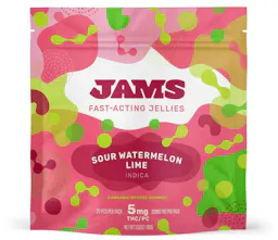 JAMS Fast Acting Jellies Sour Watermelon Lime