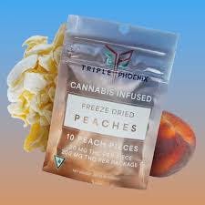 Product: Triple Phoenix | Freeze Dried Peaches | Infused Edible Bar | 200mg | Hybrid