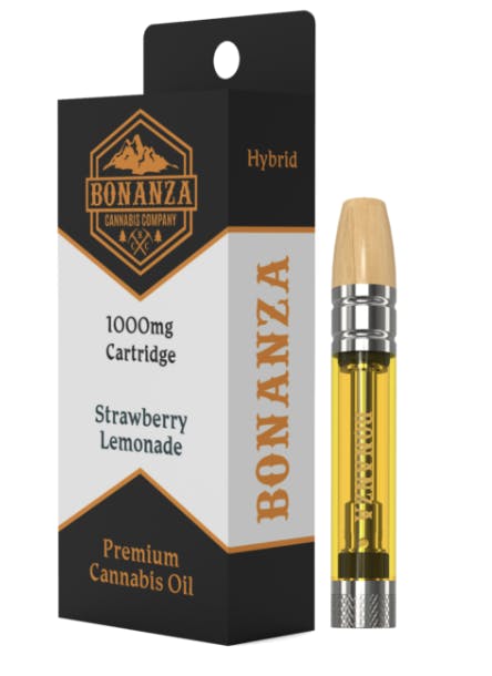 Bonanza- 1g Strawberry Lemonade Cartridge-0