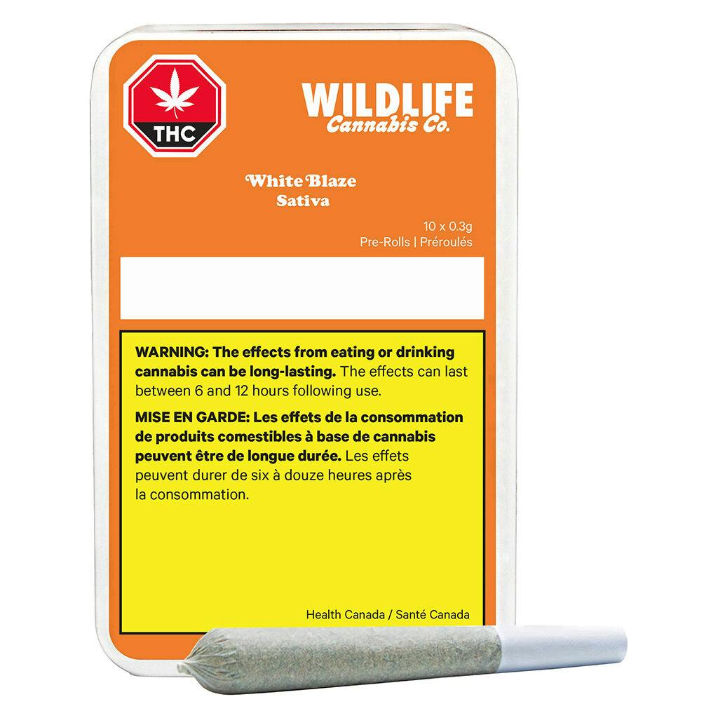 Wildlife cannabis co. - white blaze prjs - 10x0. 3g