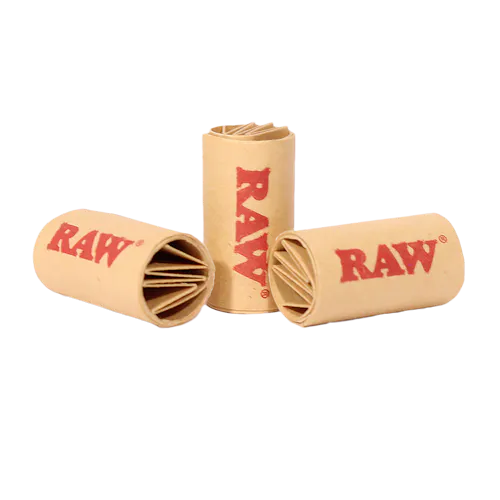 RAW – Extra Wide Pre-rolled Tips | 50pc Bag-active