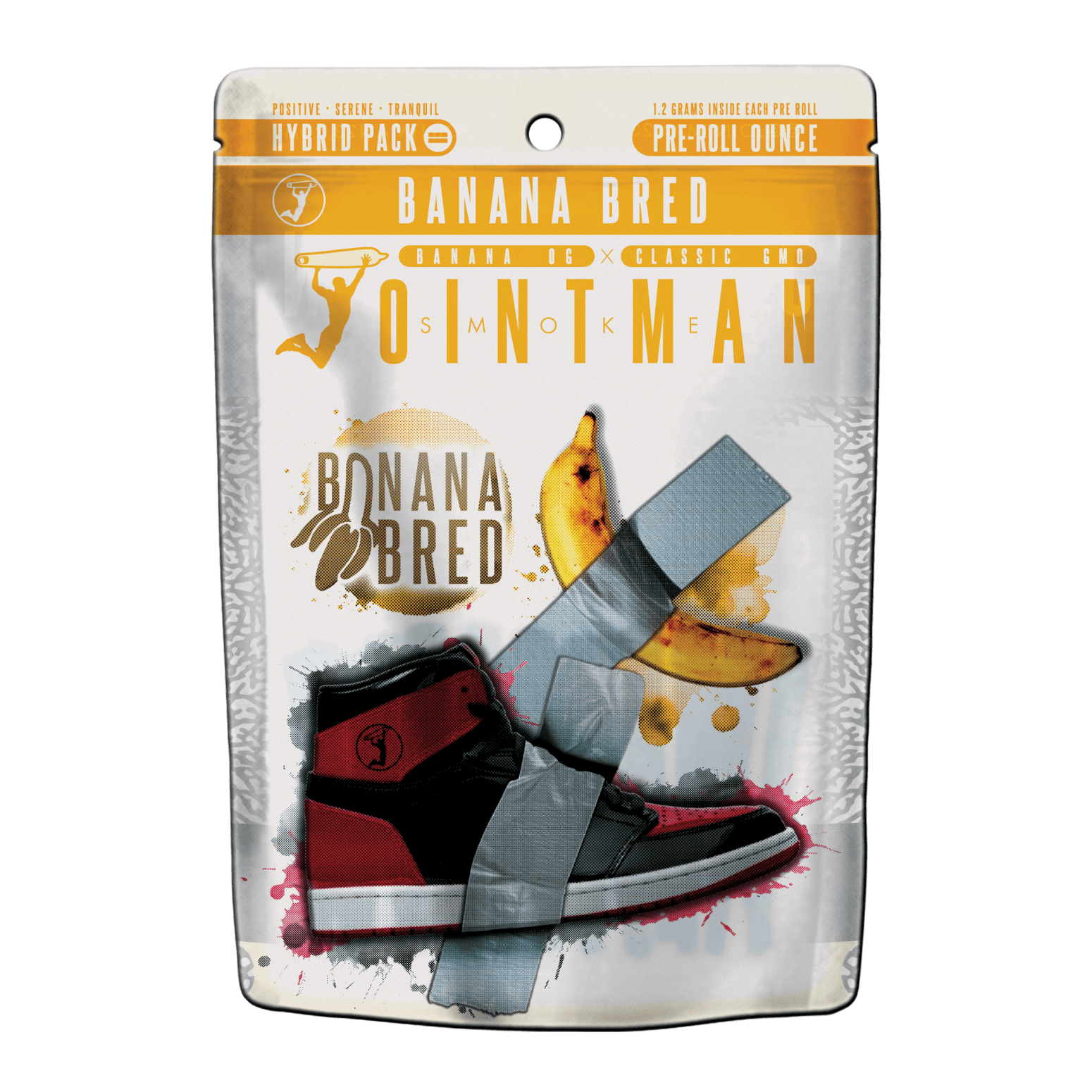 Product: Jointman | Pre-Roll 23-Pack - 28g - Banana Breds