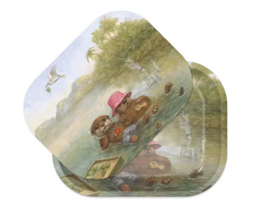 ZZZs Rolling Tray with Magnetic Cover | Joint Hands by Joaquin Carreo-active