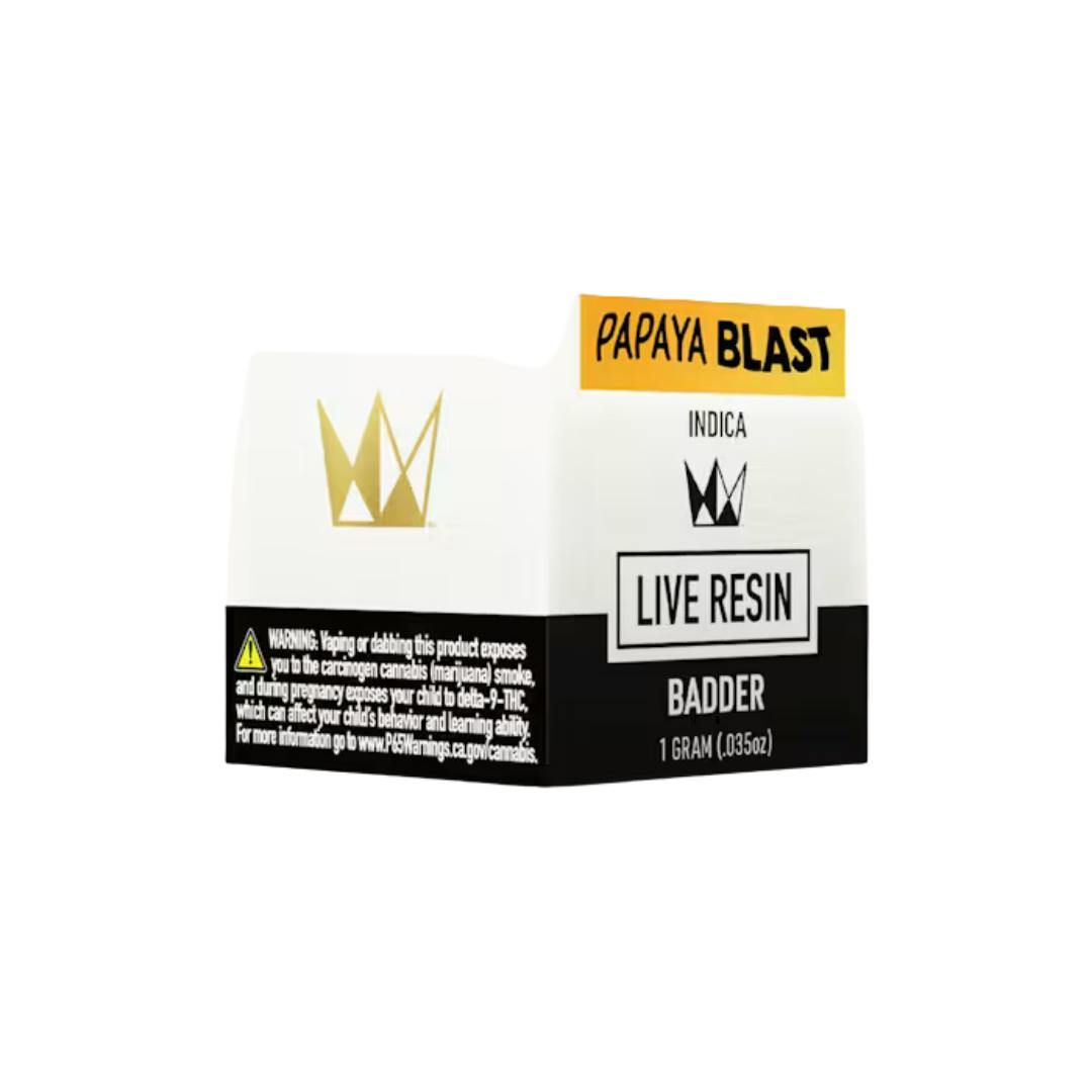 PAPAYA BLAST LIVE RESIN BADDER-1