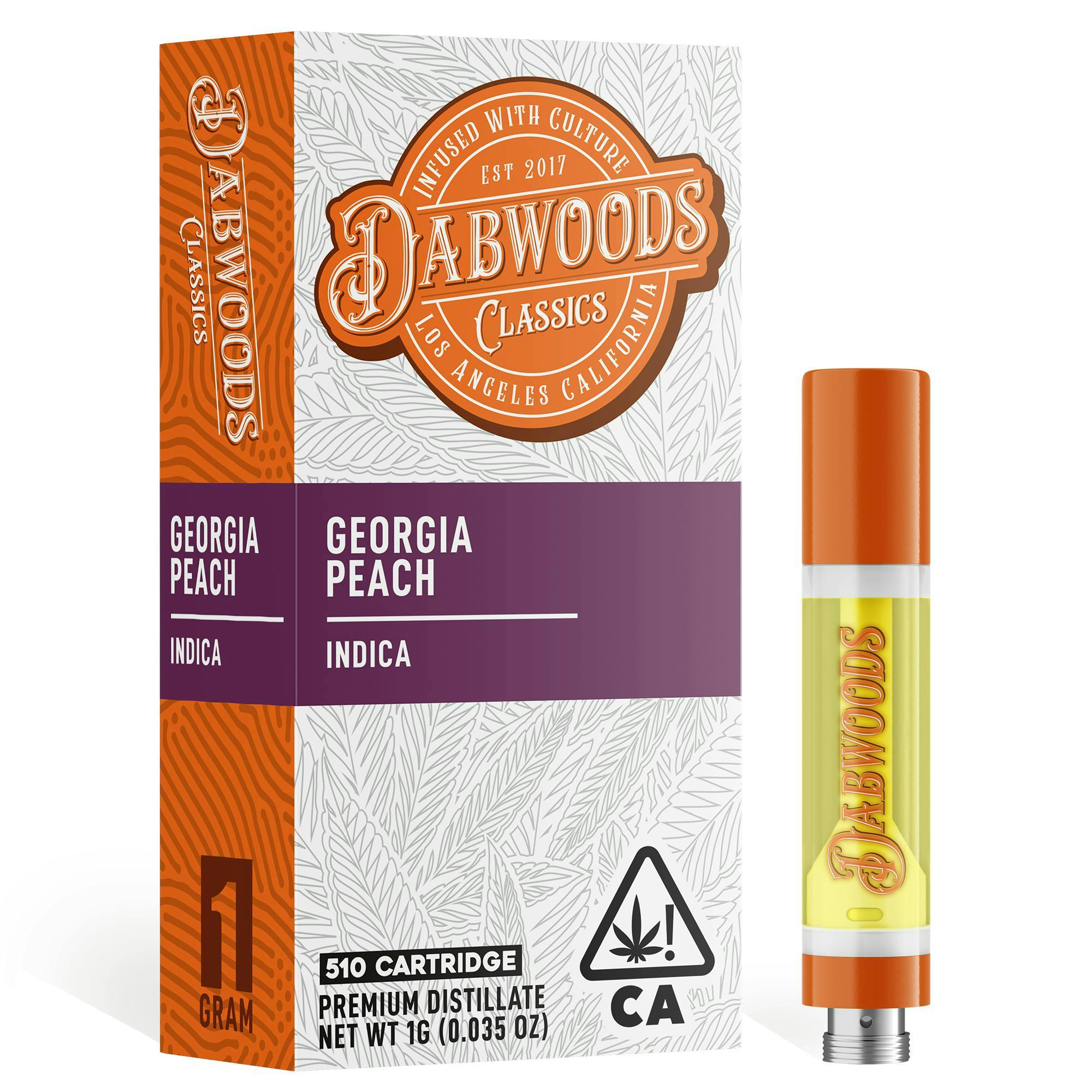 GEORGIA PEACH - INDICA - CARTRIDGE
