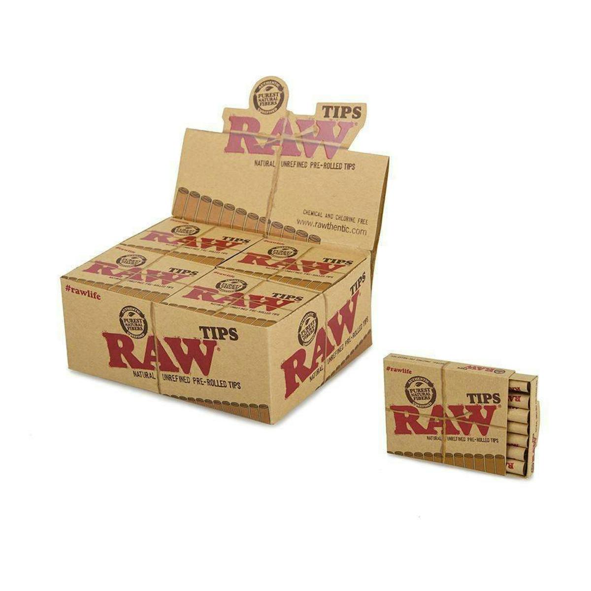 Image of Raw Preroll Tips