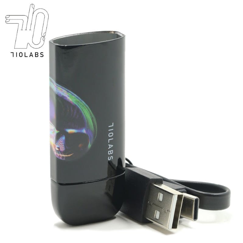 Product: 710 LABS | POD BATTERY | BLACK BUBBLE
