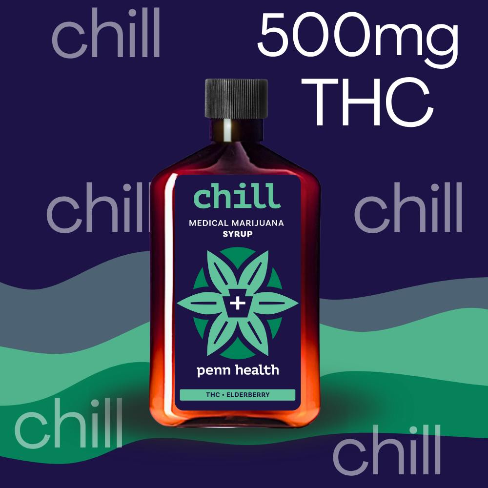 Elderberry Chill Syrup 500mg