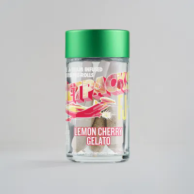 Jetpacks FJ-3 Lemon Cherry Gelato Infused PreRoll .6g 5pk | Sacred