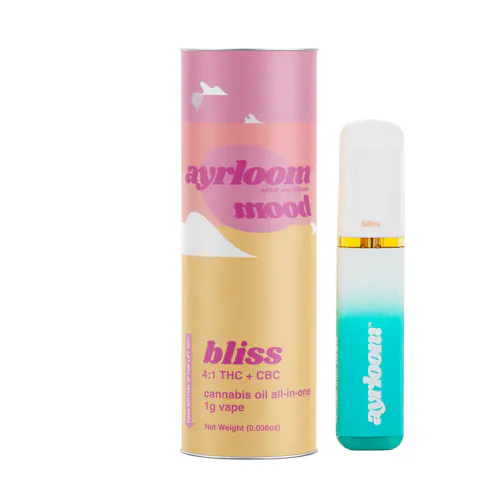 Ayrloom | Mood Bliss | AIO | 1g  | THC : CBC-1