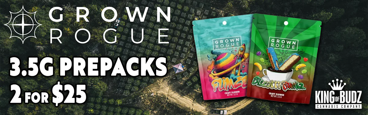 Grown Rogue - Prepacked 3.5g - 2/$25