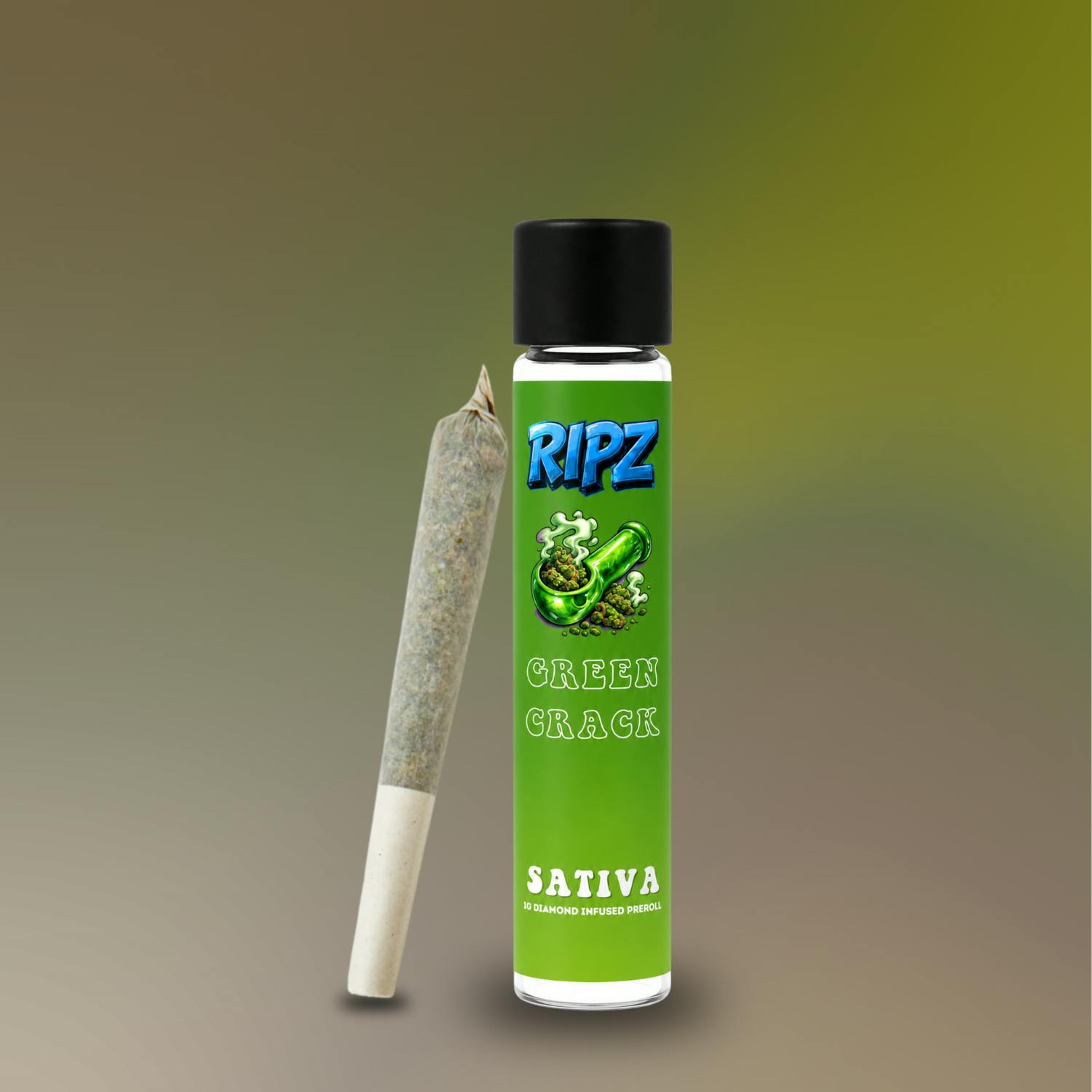 Ripz - Infused Preroll - - Sativa - **GREEN CRACK** (5/$15)