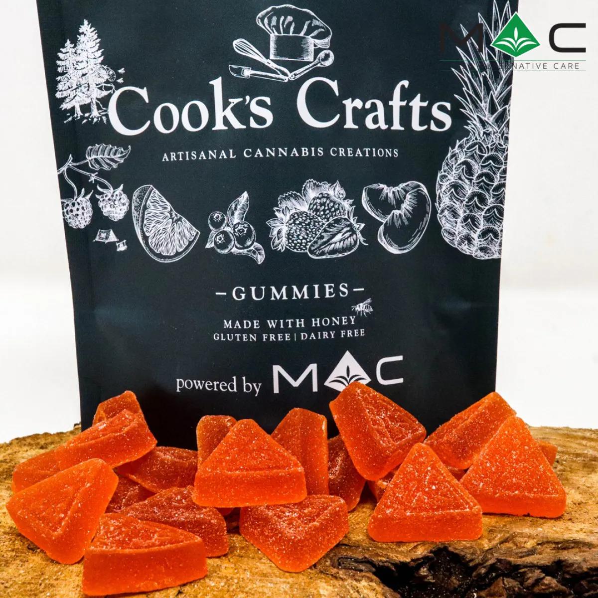 Cook’s Crafts Georgia Peach Gummies 20pk 5mg 5.5g Edibles | Cook's Crafts