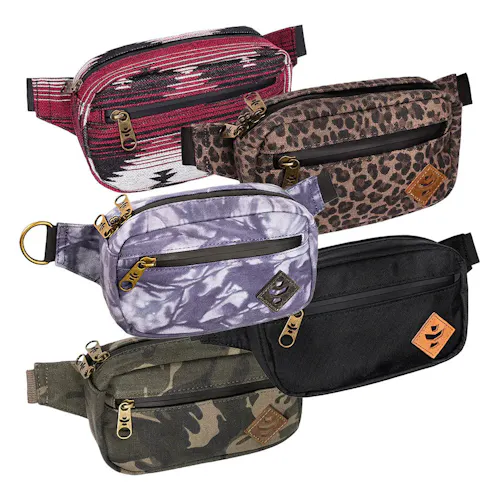 Revelry – The Companion – Smell Proof Crossbody Bag (Camo)-1