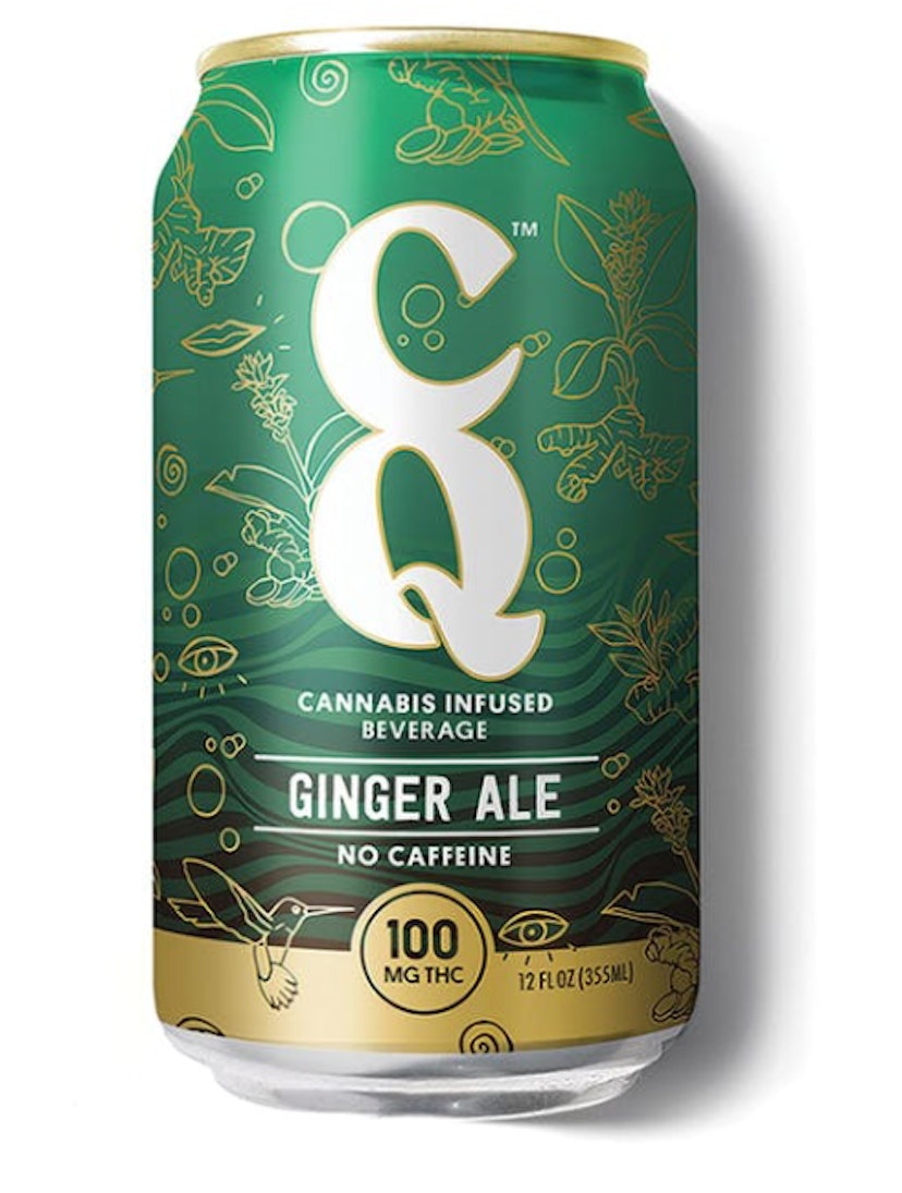 CQ | Infused Soda (Single Can) - 100mg - Ginger Ale