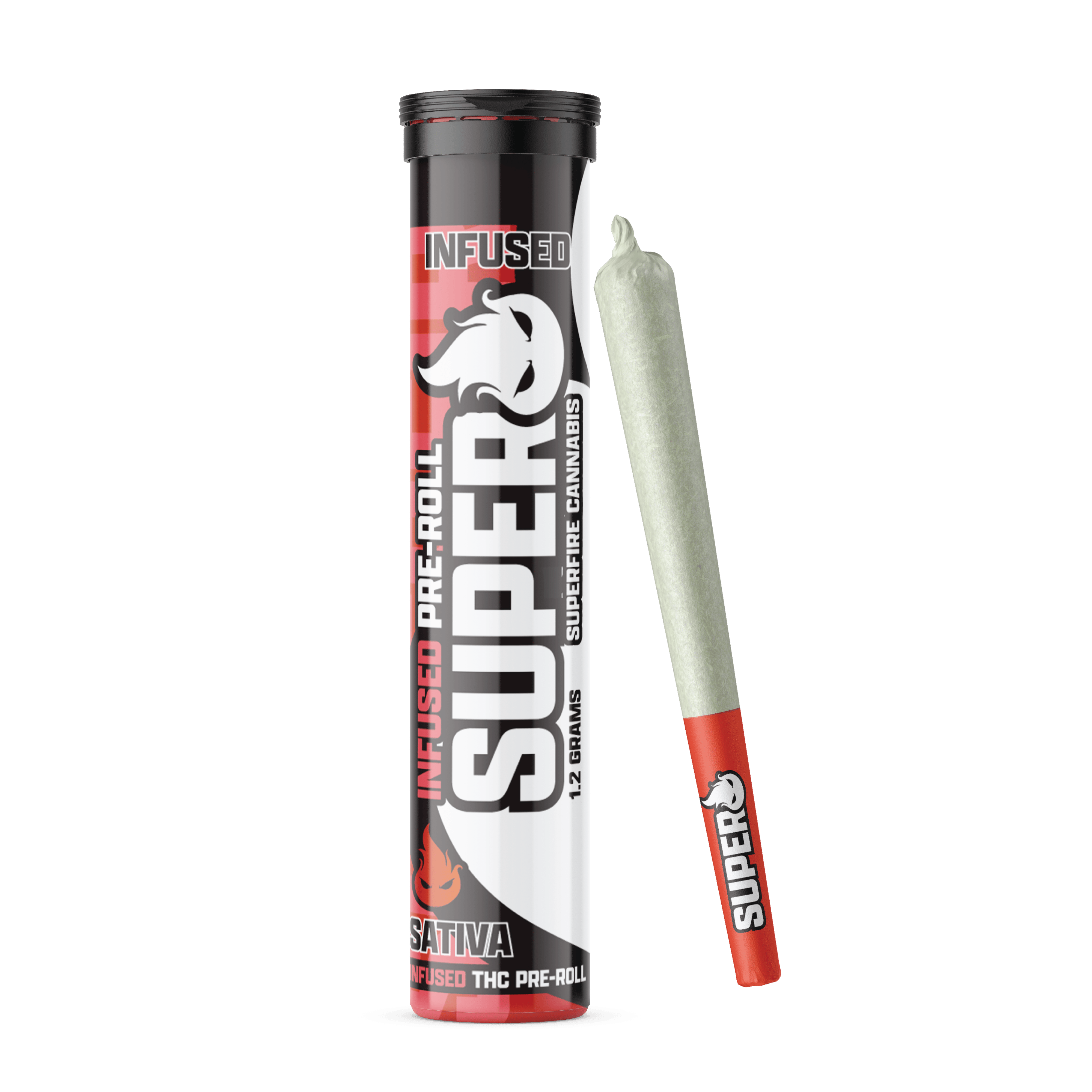 SuperFire - 1.2g Infused Preroll - Pineapple Express