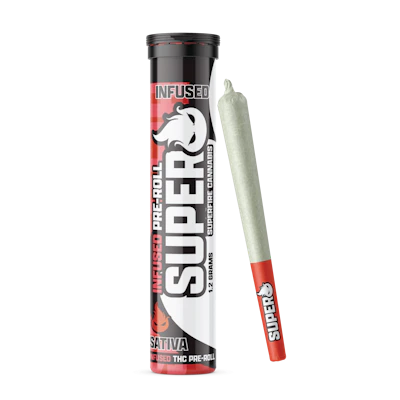 SuperFire - 1.2g Infused Preroll - Pineapple Express - PRE_ROLLS by Superfire at King of Budz