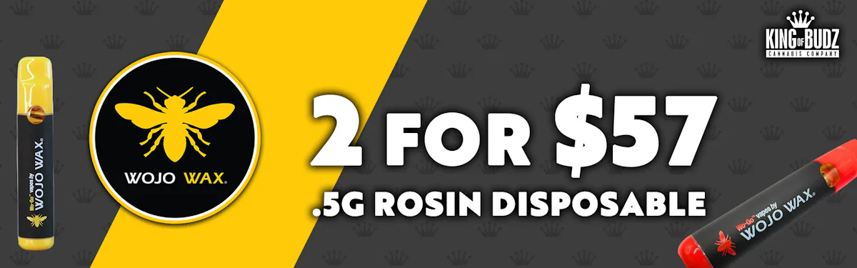 Wojo - .5g Rosin Disposable- 2/$57