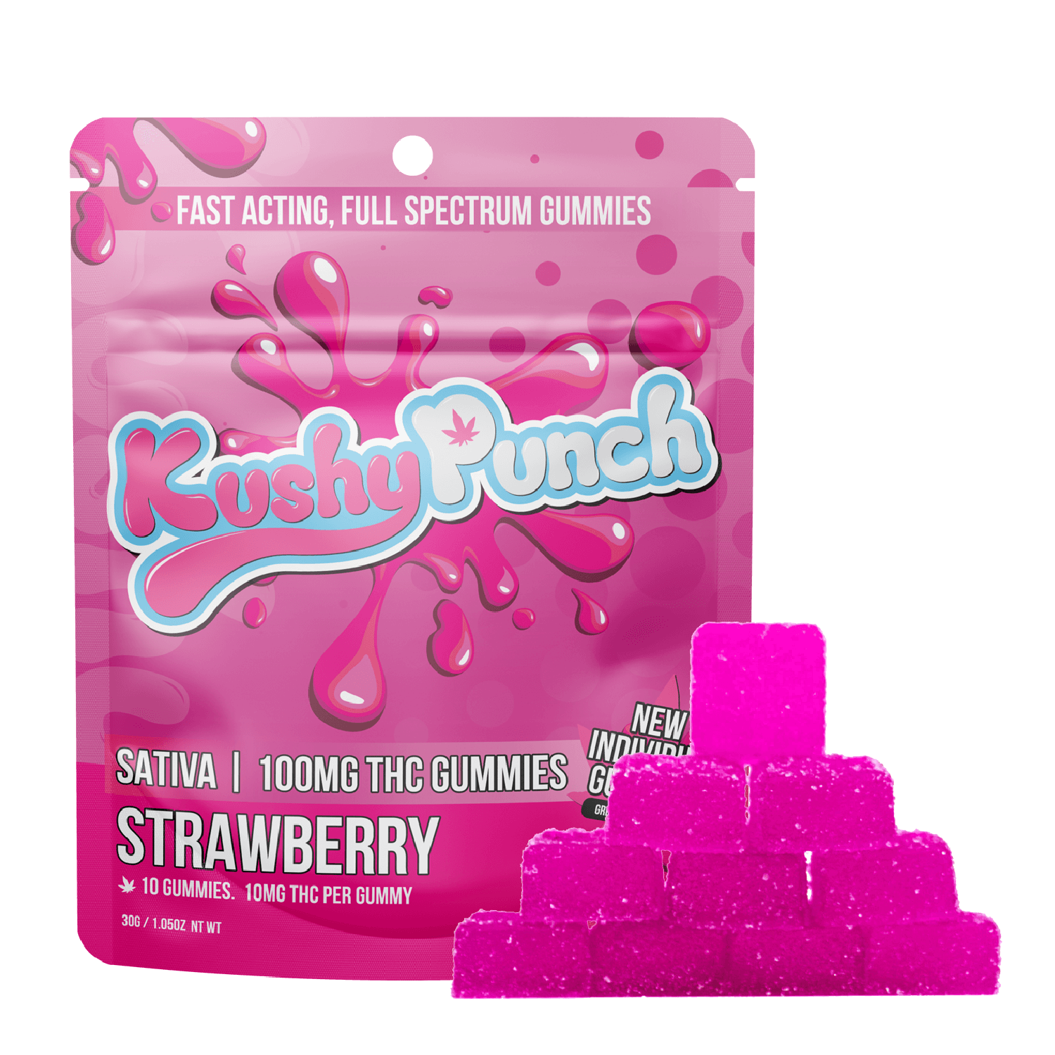 Strawberry Sativa | Gummies [10pk x 10mg]