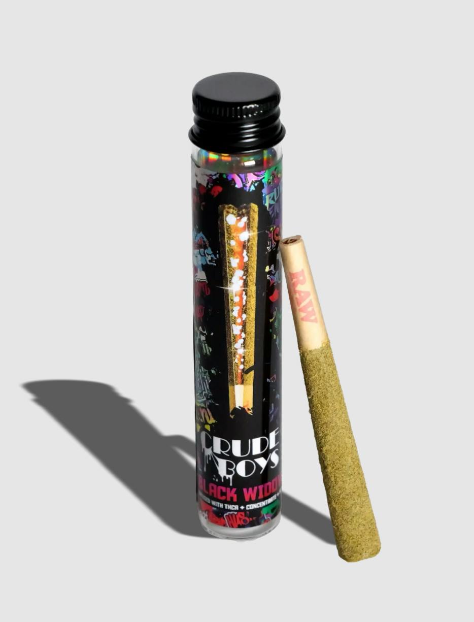 Crude Boys | Black Widow | 1.3G Infused