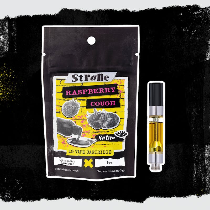 Product Strane - Raspberry Cough Vape Cartridge (1g)