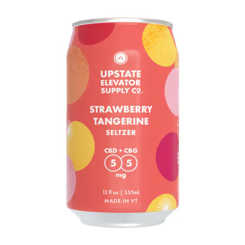 UESC | 1:1 Strawberry Tangerine CBD:CBG | 12oz Seltzer-3