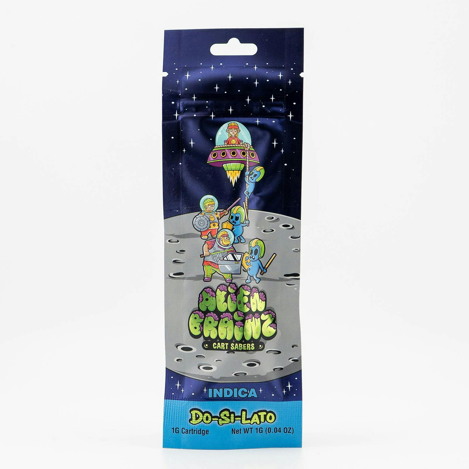 Product: Alien Brainz | Vape Cart - Do-Si-Lato - 1g
