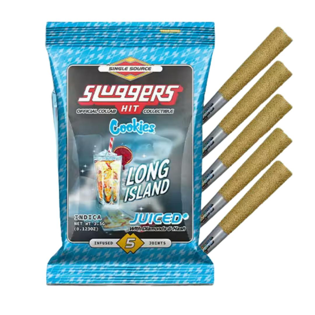 LONG ISALND DIAMOND & HASH INFUSED 5PK PREROLLS