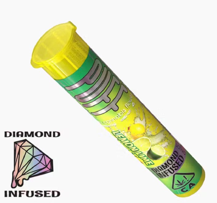 Lemon Lime Twist Diamond Infused Pre roll | Sativa | Puff