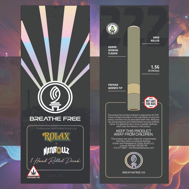 Product: Breathe Free | Sour Zoap | Handroll Doink (w/ Wooden Tip)